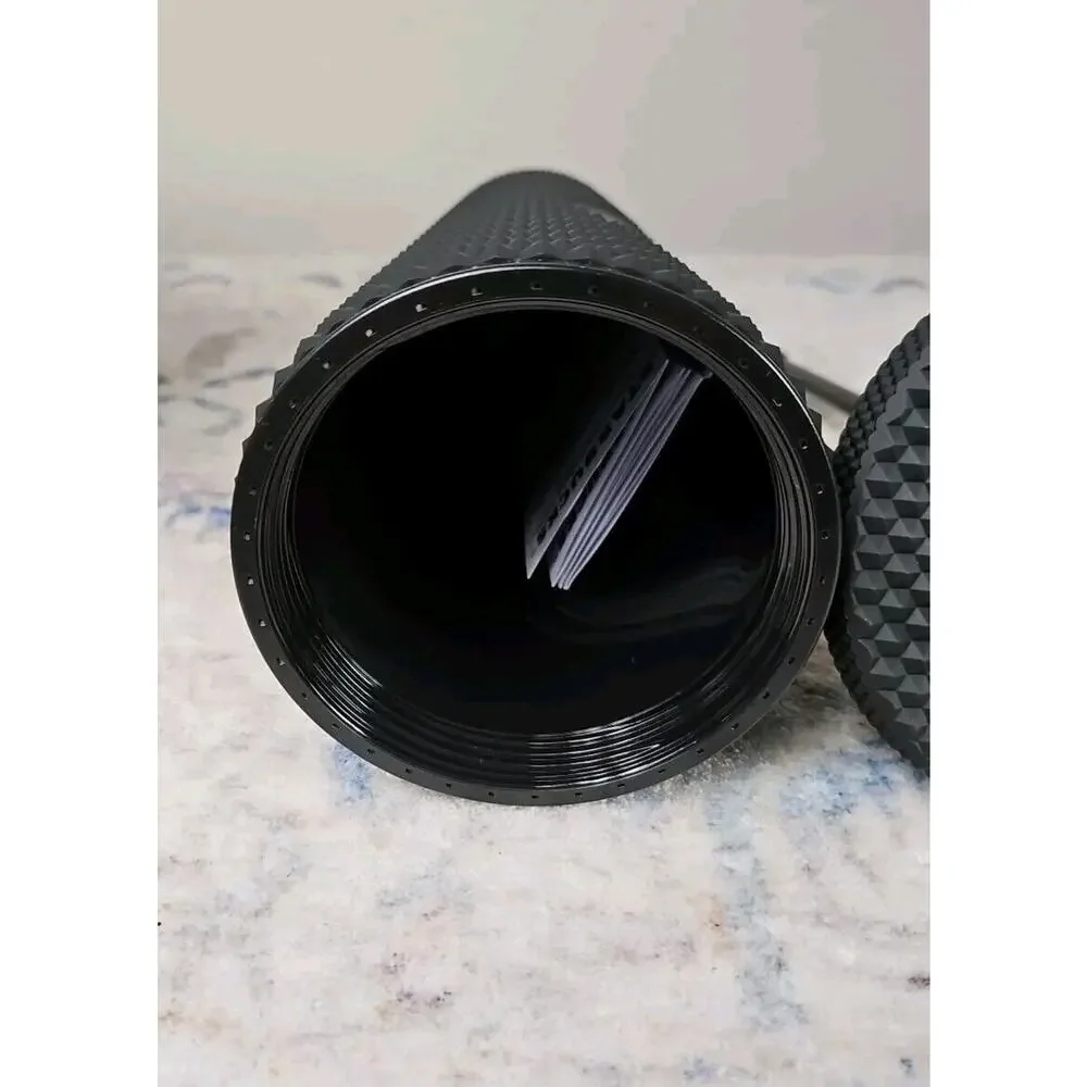 Disney Starbucks 50th Anniversary Black Geometric Studded Cup Tumbler